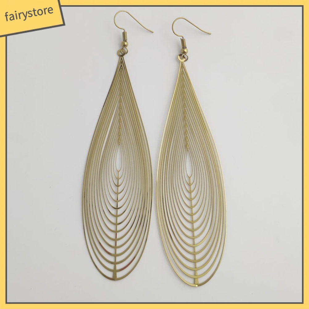 Bông Tai Hình Giọt Nước Nhiều Màu Thời Trang Dành Cho Nữ