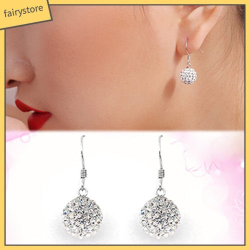 Bông Tai Mạ Bạc Mềm Mại Thời Trang Dành Cho Nữ