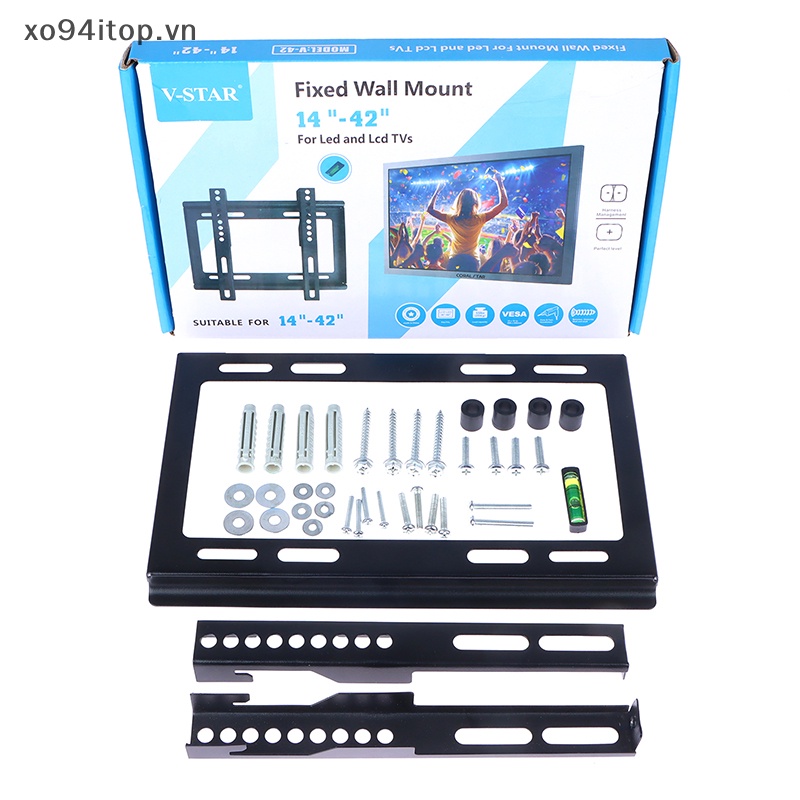 Giá Đỡ TV LCD 14-42Inch Gắn Tường Kèm Ốc Vít 1.2MM