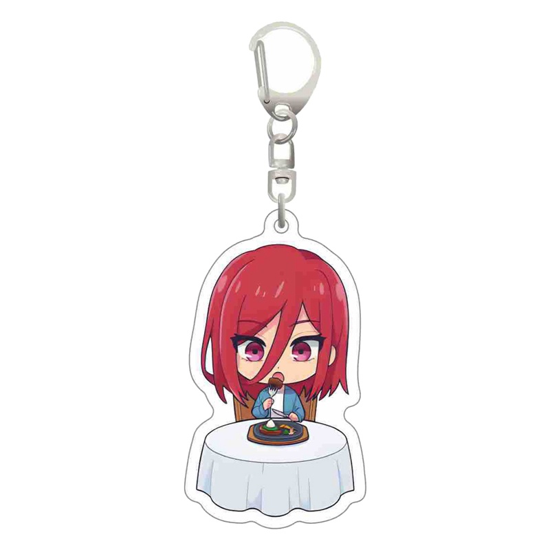 Ygt Móc Chìa Khóa Acrylic In Hình Anime Dễ Thương Cho Nữ