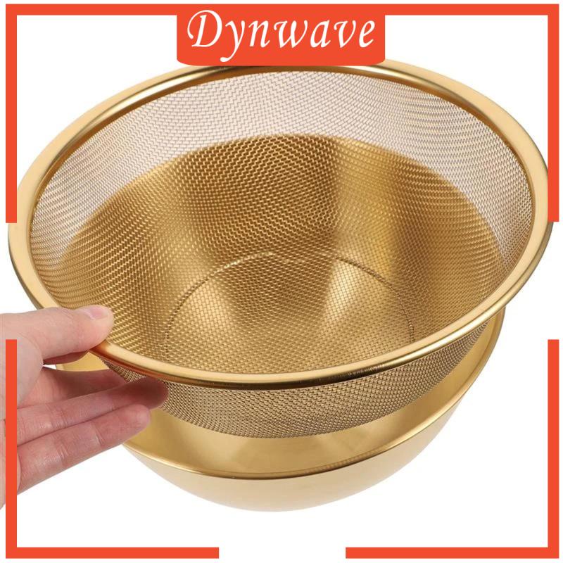 Rổ Bằng Thép Không Gỉ Dùng Trộn Trái Cây Tiện Dụng