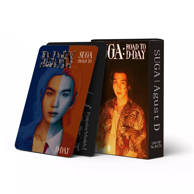 BTS JungKook V JHOPE SUGA Photocard TEMPTATION Lomo Card Postcard