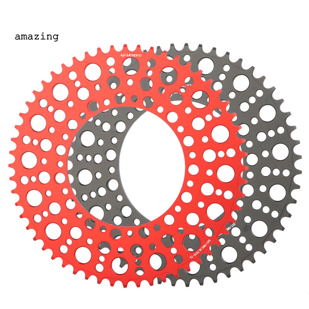 Bánh Xích Xe Đạp Leo Núi Bằng Hợp Kim Nhôm Thiết Kế Rỗng Nhẹ Hình Nhện