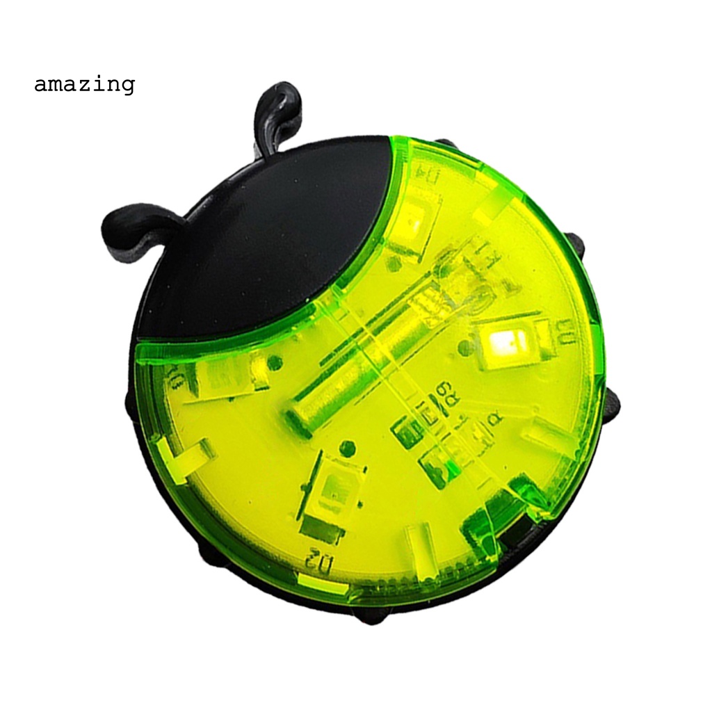 Đèn Cảnh Báo Gắn Bánh Xe Đạp Bằng ABS Hình Bọ Rùa Chống Nước Chống Mòn