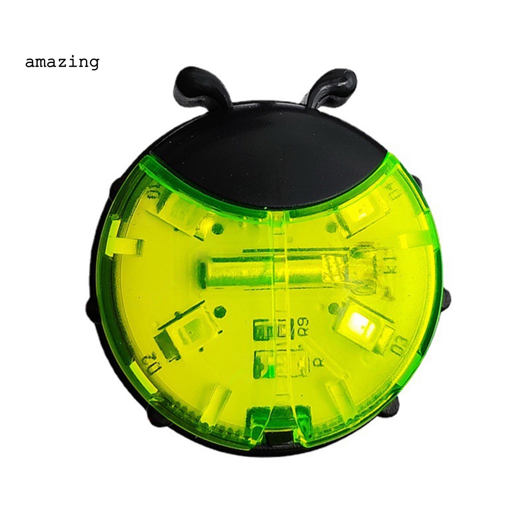 Đèn Cảnh Báo Gắn Bánh Xe Đạp Bằng ABS Hình Bọ Rùa Chống Nước Chống Mòn