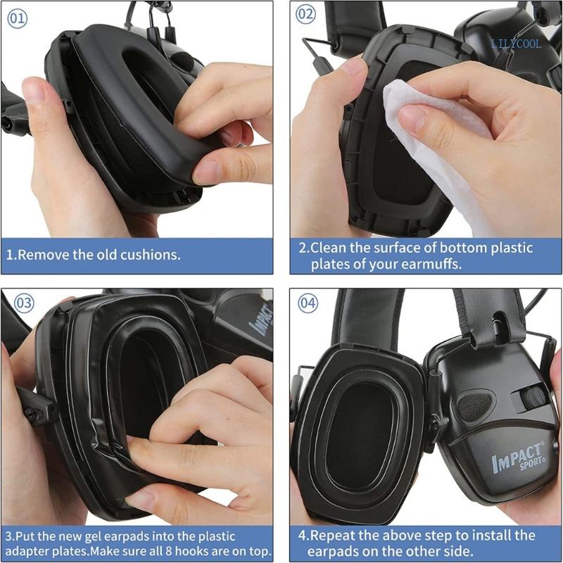 Miếng Đệm Tai Nghe Bằng Silicon Mềm Chống Ồn Dành Cho Howard Leight by Va Chạm