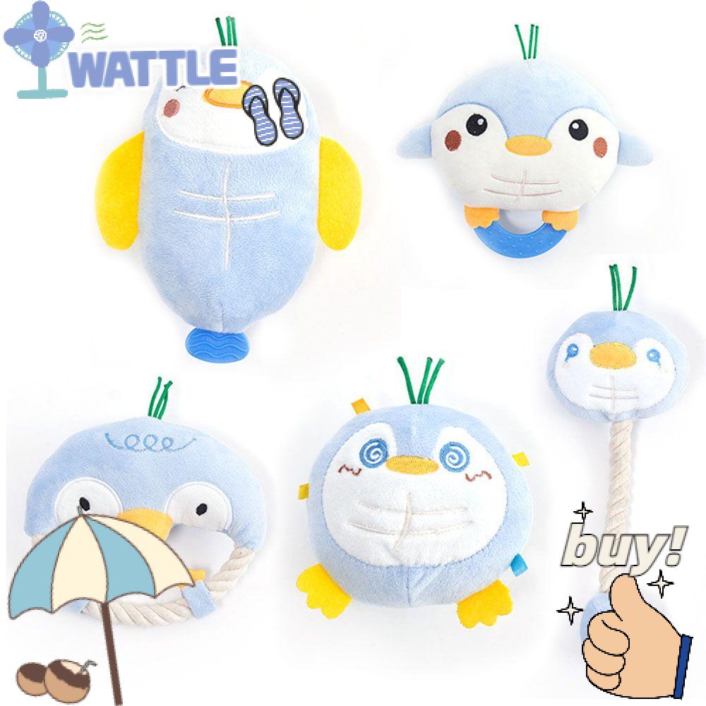 Đồ Chơi Dây Bện Hình Chim Cánh Cụt Làm Sạch Răng Cho Thú Cưng