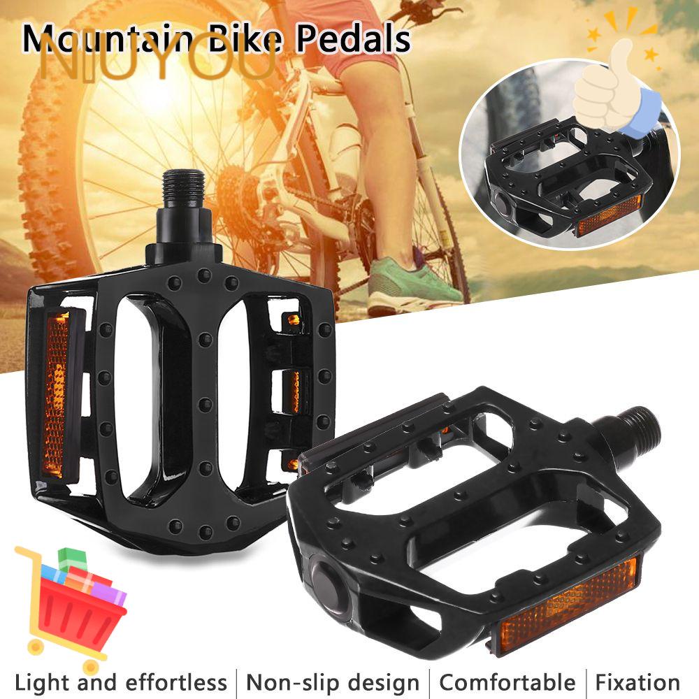 1 Cặp Bàn Đạp Xe Đạp Rộng Bằng Hợp Kim Nhôm Chất Lượng Cao