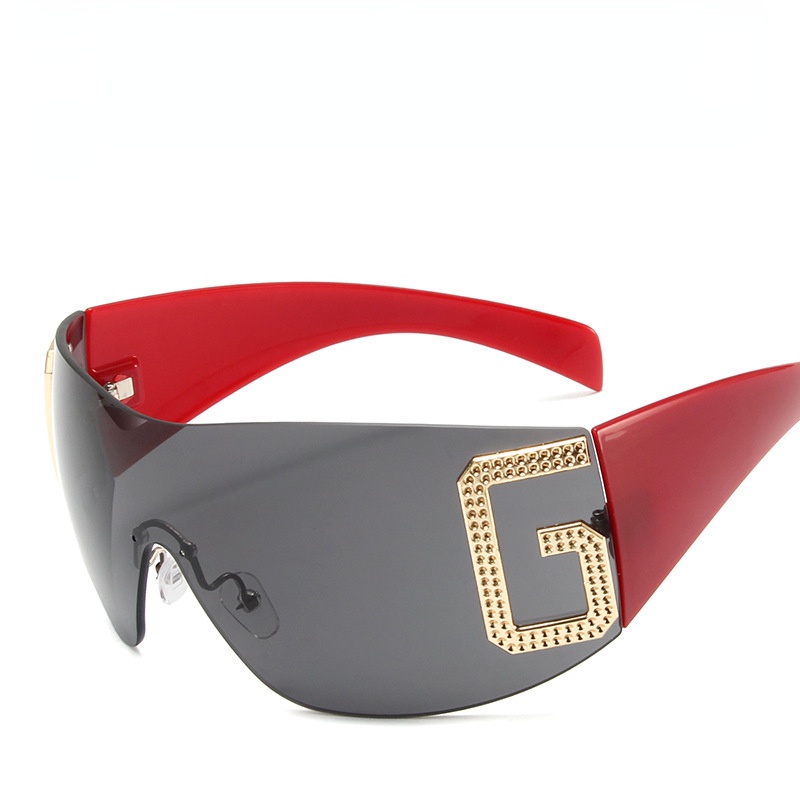 Kính Mát Gọng Vuông Kim Loại Thời Trang Cho Nam Nữ