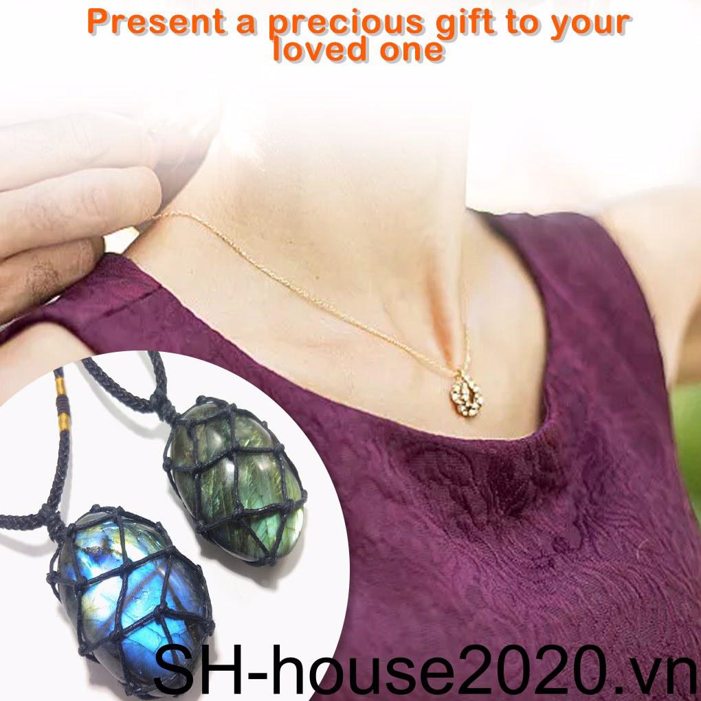 Vòng cổ Mặt Đá Tự Nhiên Nhỏ Gọn Thời Trang Dùng Làm Đạo Cụ Chụp Ảnh / Trang Sức