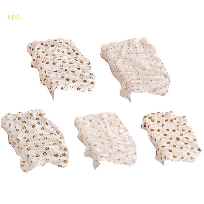 Khăn Tắm Vải Cotton Thấm Hút Tốt Chuyên Dùng Cho Bé Sơ Sinh