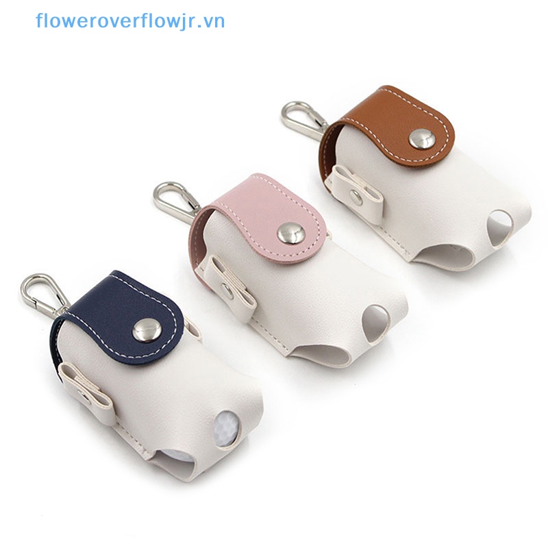 Fjr Túi Da PU mini Đựng Bóng golf Đeo Thắt Lưng Màu Hồng Dùng Làm Quà Tặng Cho Bạn Gái