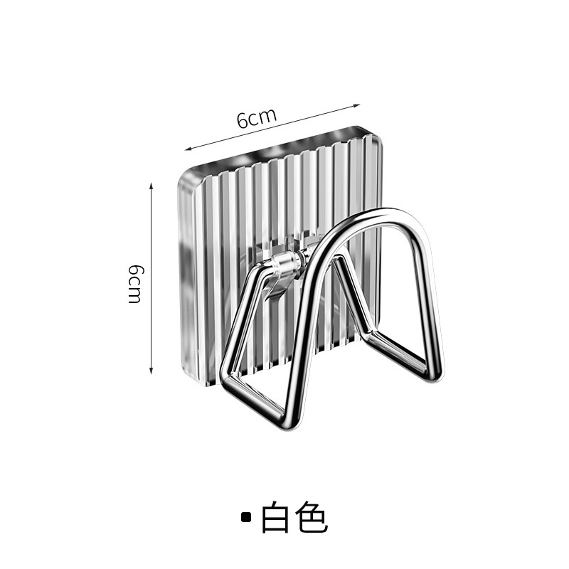 Giá Đỡ Miếng Bọt Biển Rửa Chén Tự Dính Bằng Thép Không Gỉ Tiện Lợi Dành Cho Bồn