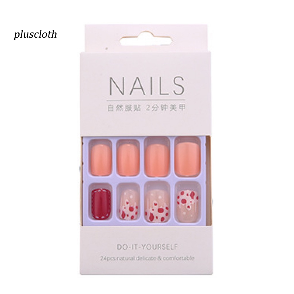 1 Bộ Móng Tay Giả Che Phủ Toàn Diện Cho Nữ