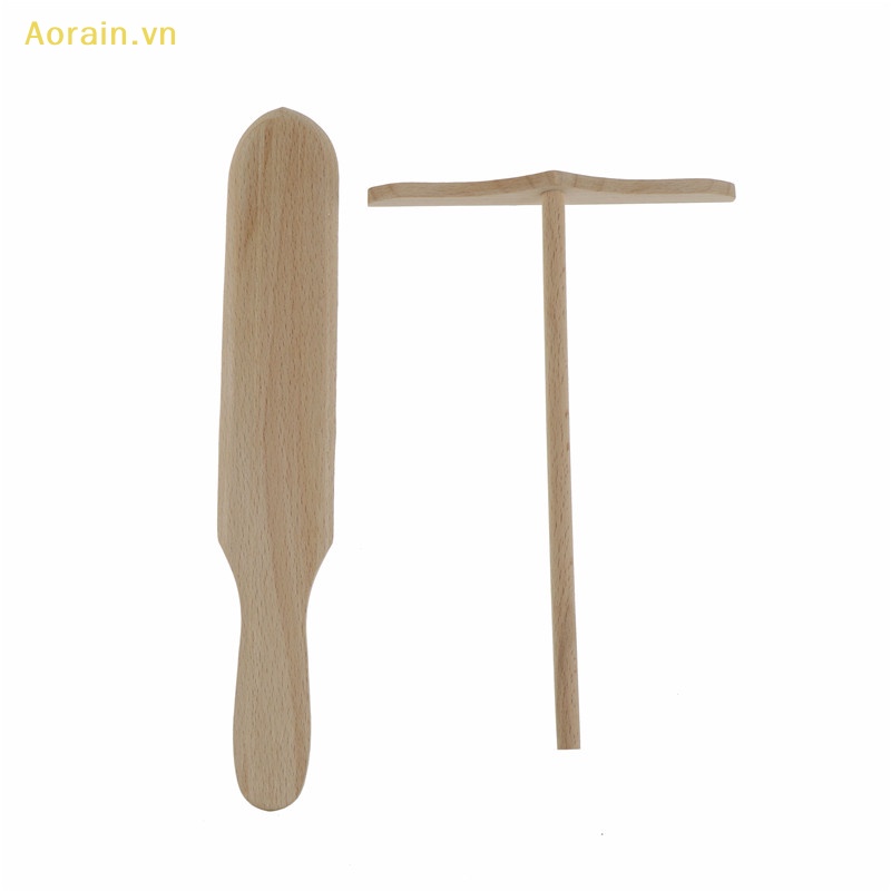 {Aorain} Dụng Cụ Làm Bánh Kếp Crepe Tortilla Rake Spreading Nhà Bếp.