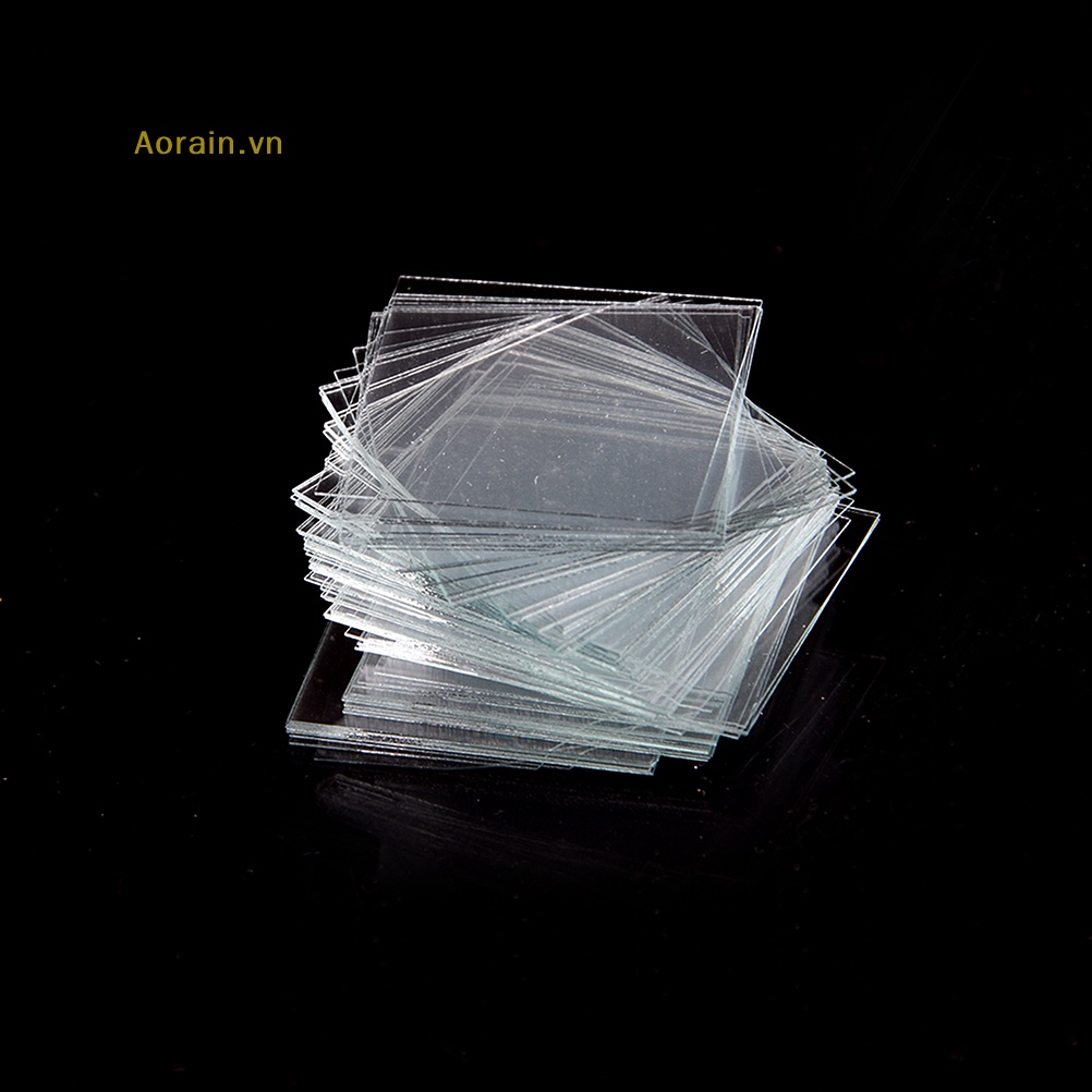 Set 100 Tấm Kính Hiển Vi 18x18mm Chuyên Dụng Chất Lượng Cao