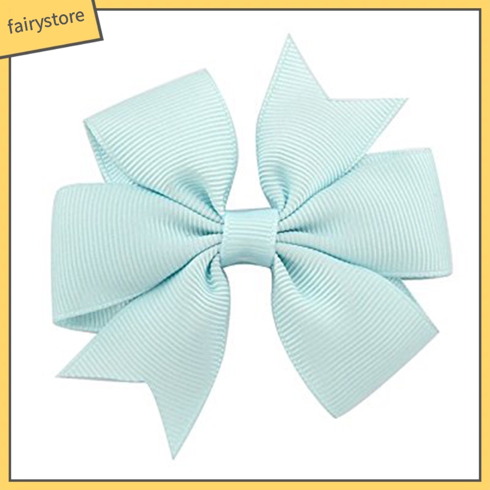 Set 40 Kẹp Tóc Nơ Nhiều Màu Sắc Cho Bé