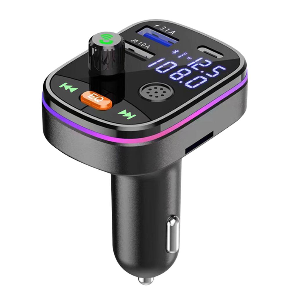 Tẩu Sạc Nhanh Hai Cổng USB Bluetooth 5.0 PD 20W T8U8 Cho Xe Hơi