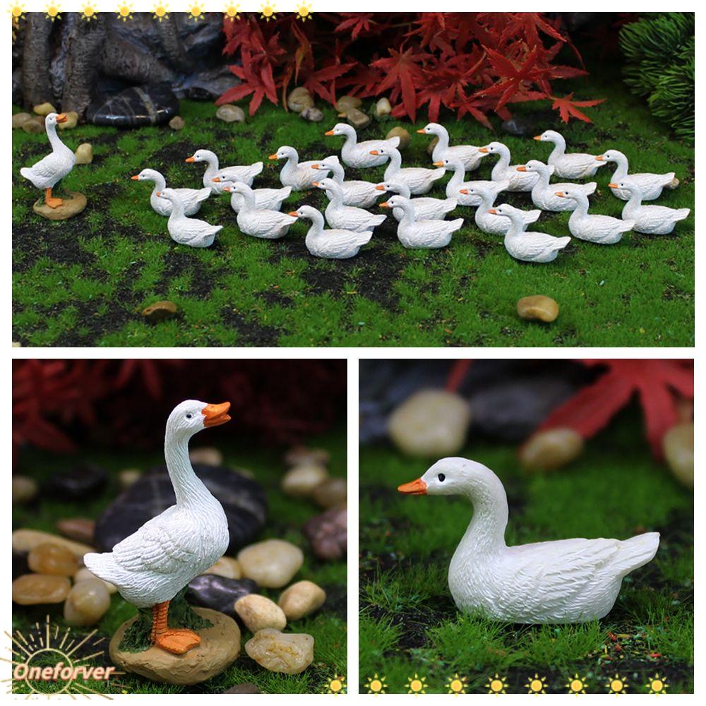 Mô Hình Chú Vịt Thu Nhỏ Dùng Trang Trí Tiểu Cảnh Sân Vườn