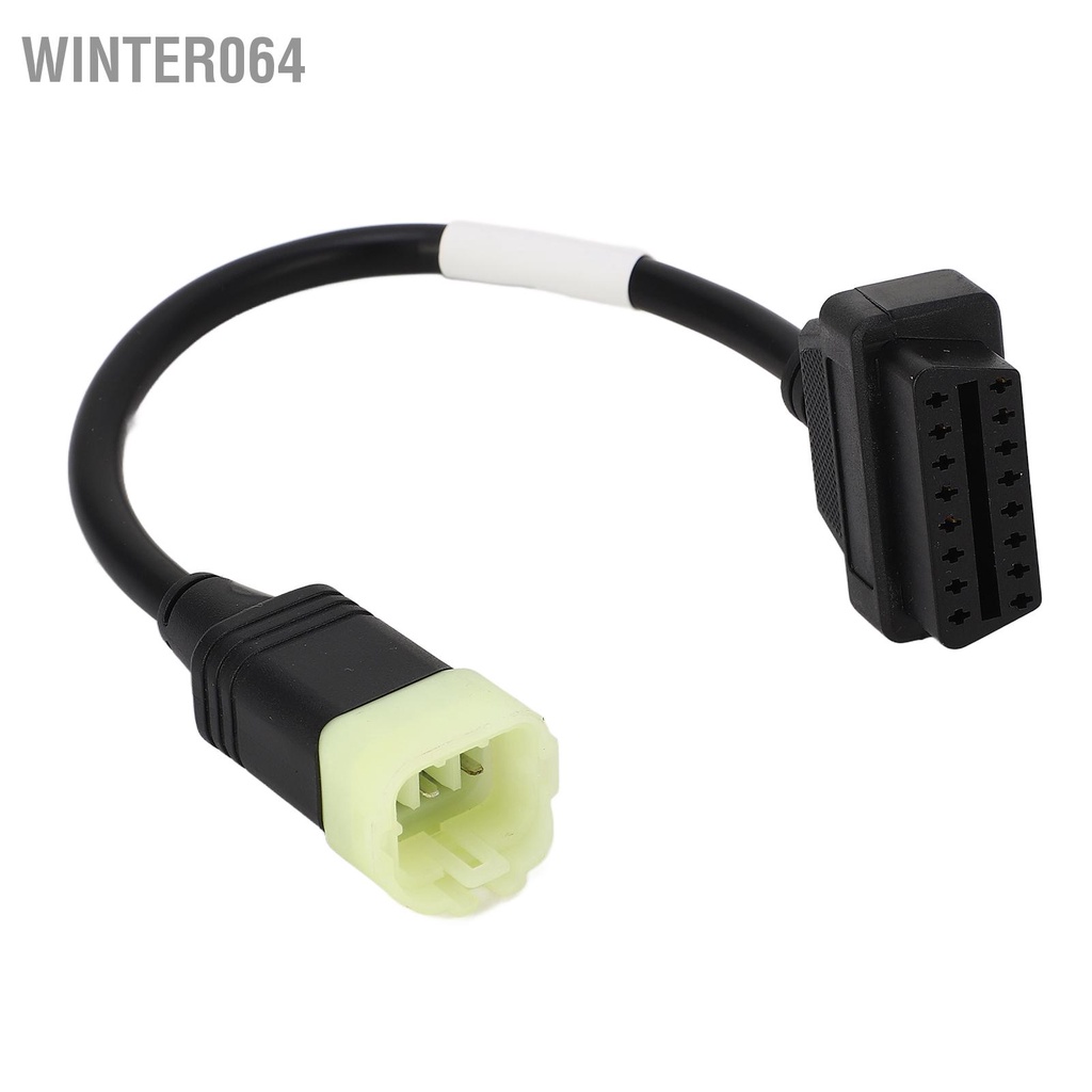 Winter064 6 Pin OBD2 Chẩn Đoán Cáp Ổn Định Truyền ABS Chống Lão Hóa Di Động Cho Z900 Z900RS ZX10R ZX14R