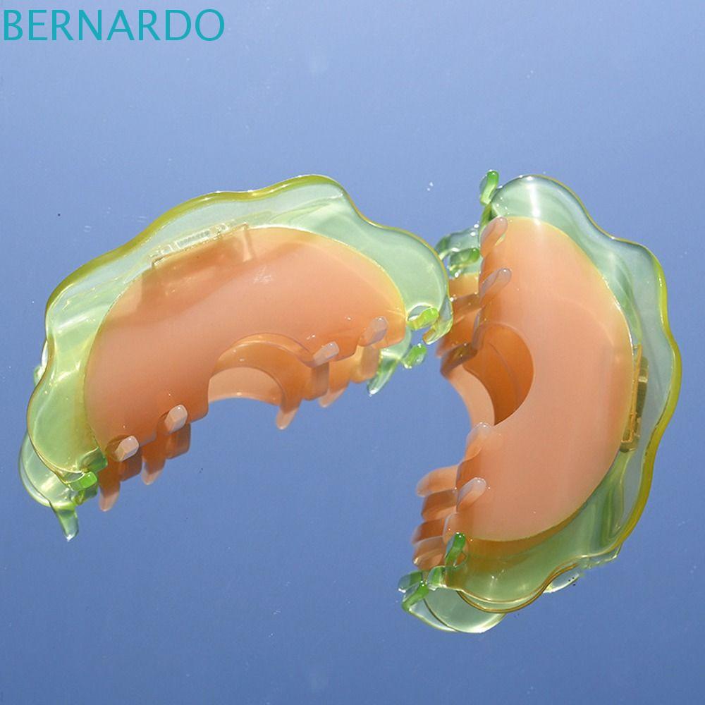 Kẹp Tóc Nửa Hình Trái Cây / Rồng / Trái Cây Màu Nâu Phong Cách Pitaya Hami Cho Nữ Dự Tiệc BERNARDO