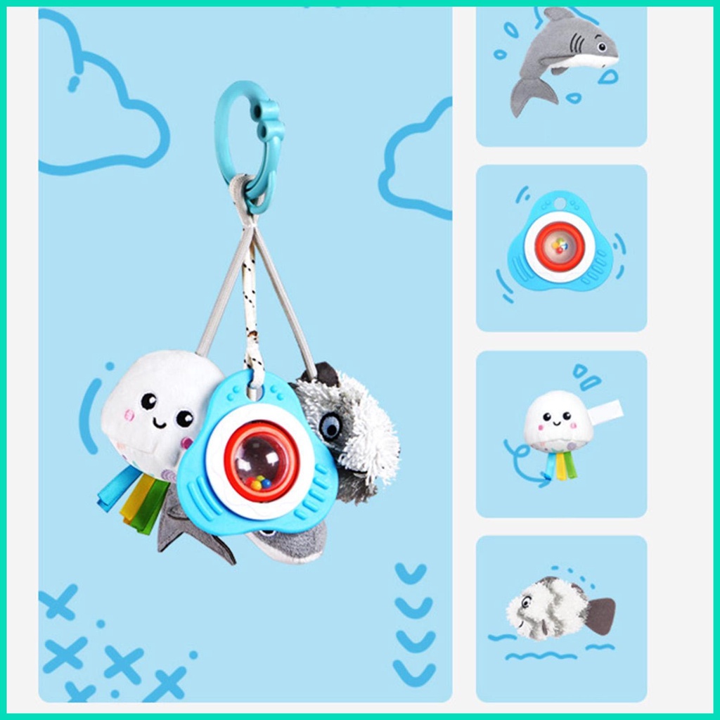 Lục Lạc Đồ Chơi Mềm Mại Cầm Tay Cho Bé Trai