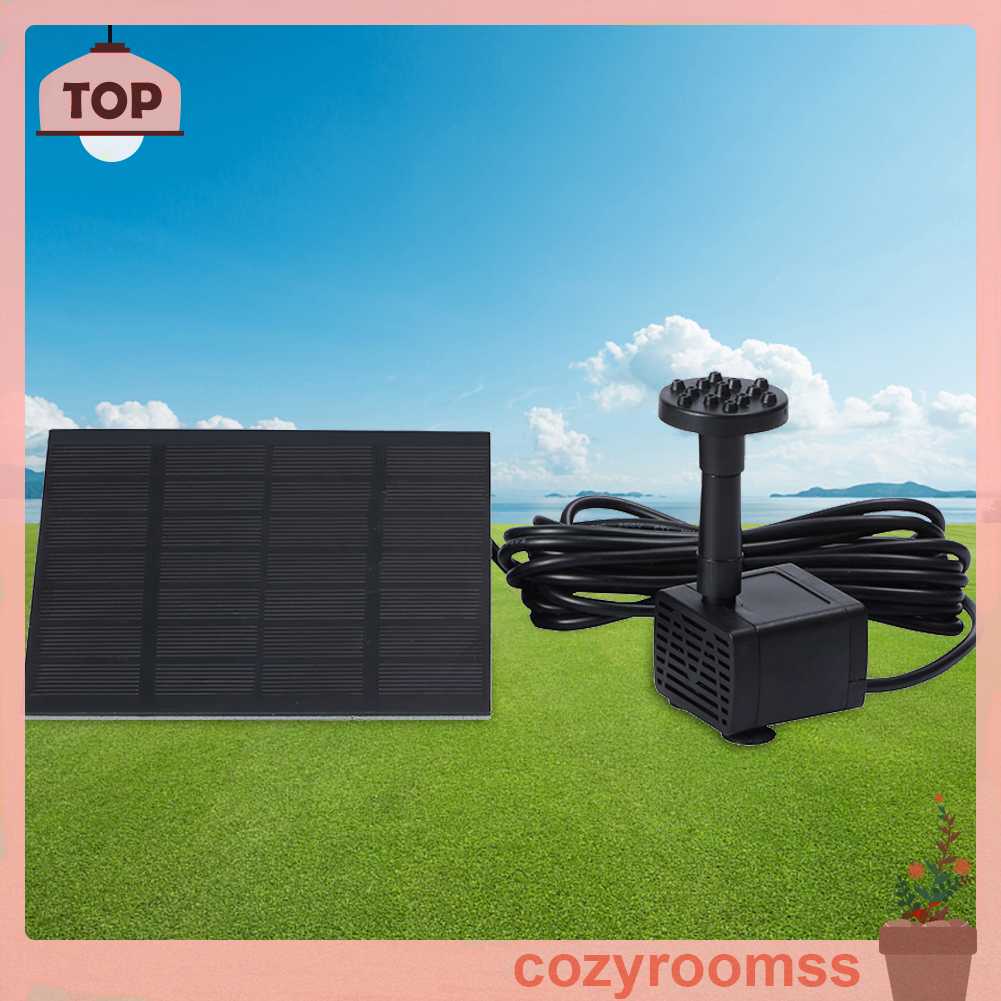 Máy Tạo Sóng Năng Lượng Mặt Trời Kèm 6 Vòi Phun Cho Bể Cá