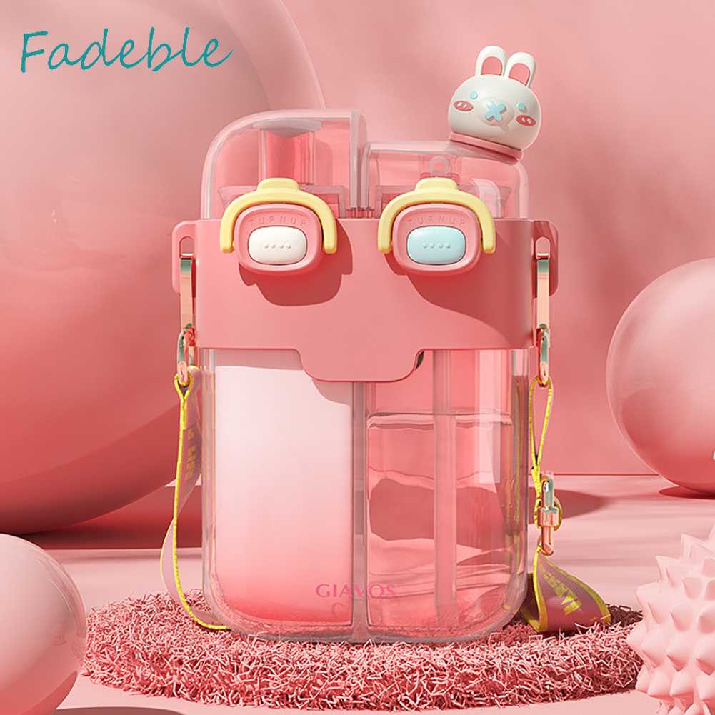 Bình Nước 780ML Hoạt Hình Dễ Thương Cho Bé