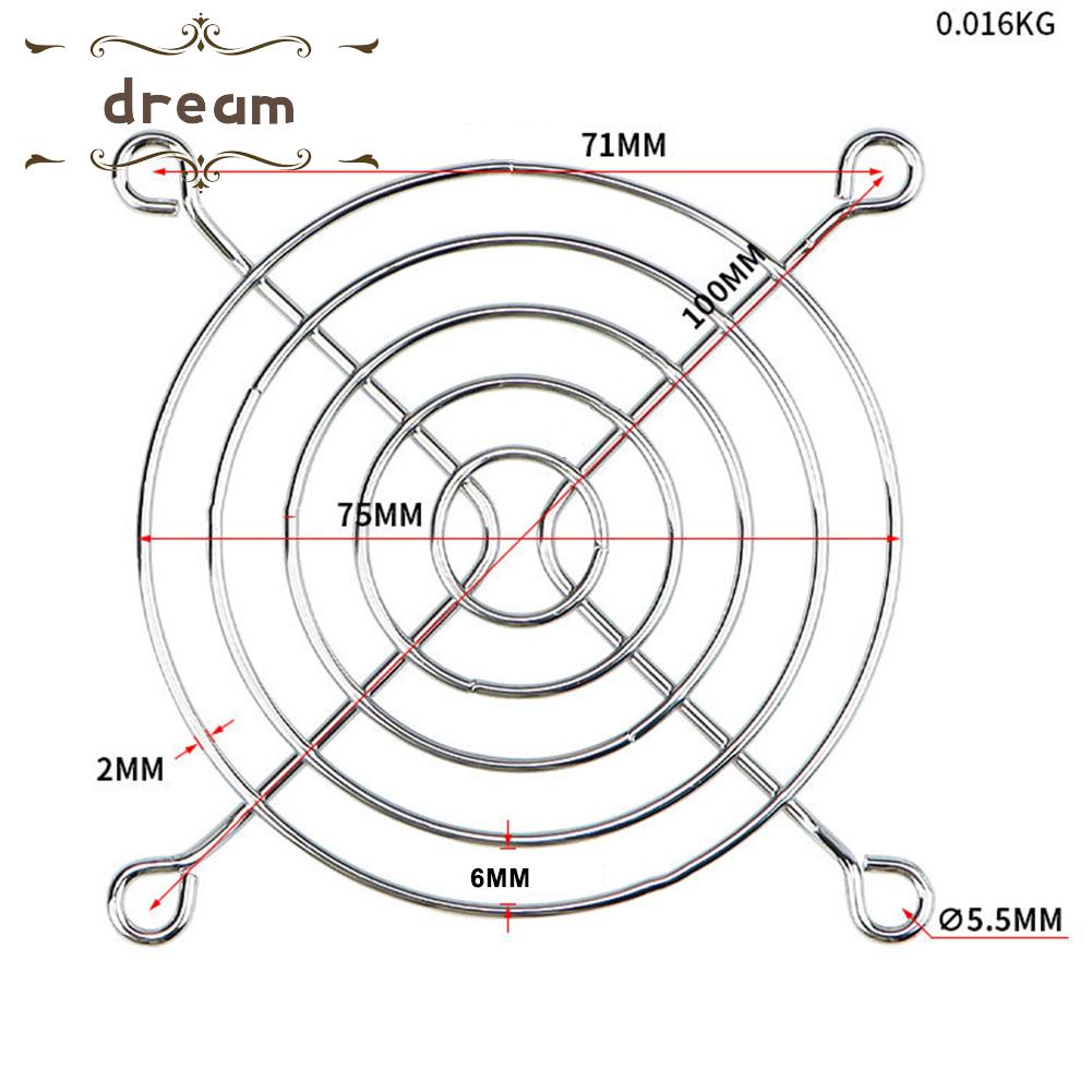 【DREAMLIFE】Fan Guard Metal Multiple Sizes Protective 8010 8015 8020 8025 9025 9225