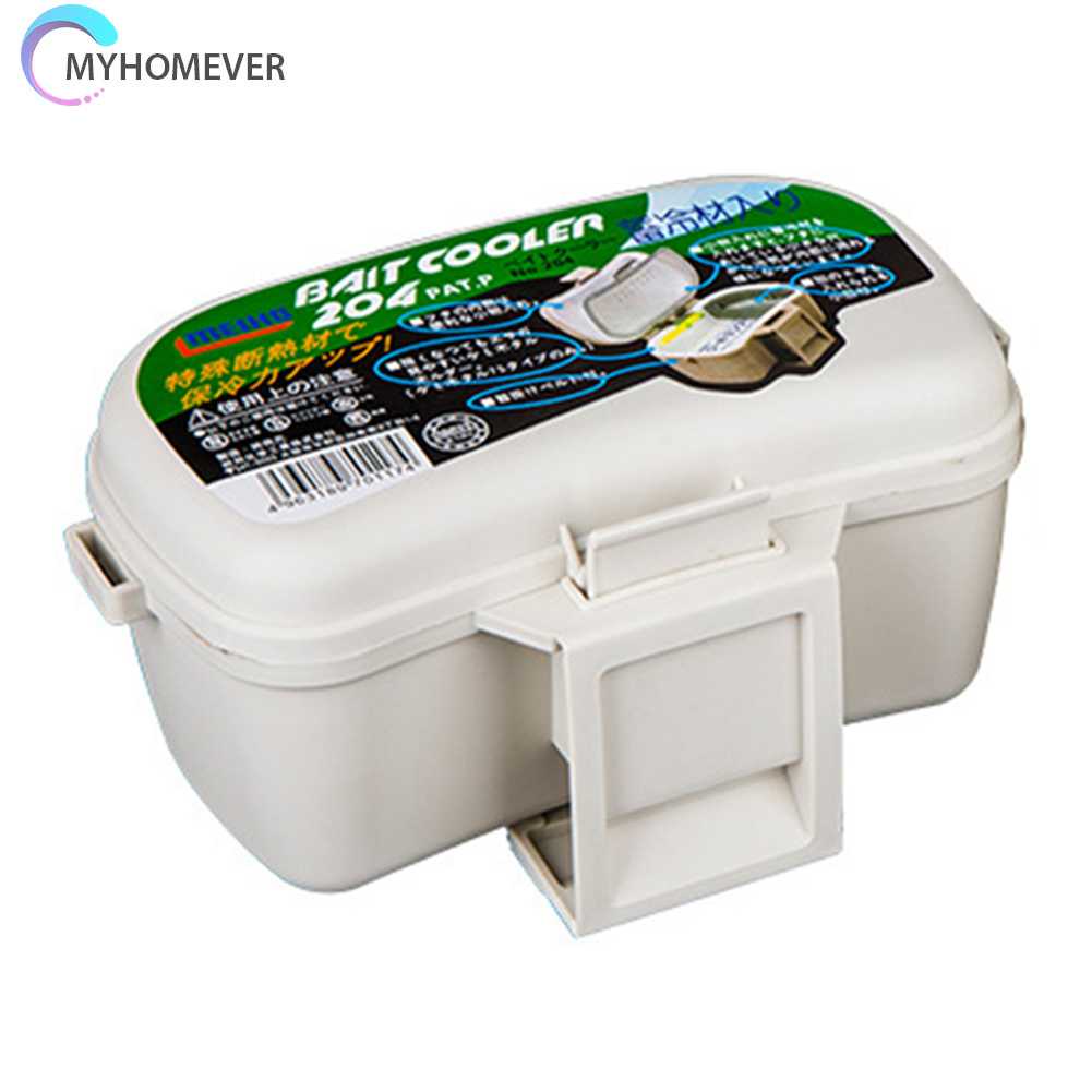 Hộp Đựng Mồi Câu Cá Hai Tầng Kèm Nhíp Gắp Tiện Dụng