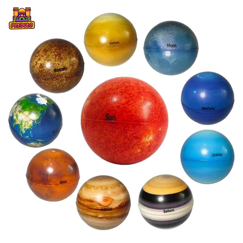 Predolo  Set 10 Hệ Mặt Trời Hình Hành Tinh Dải Ngân Hà Trang Trí Bàn Tiệc Cho Bé