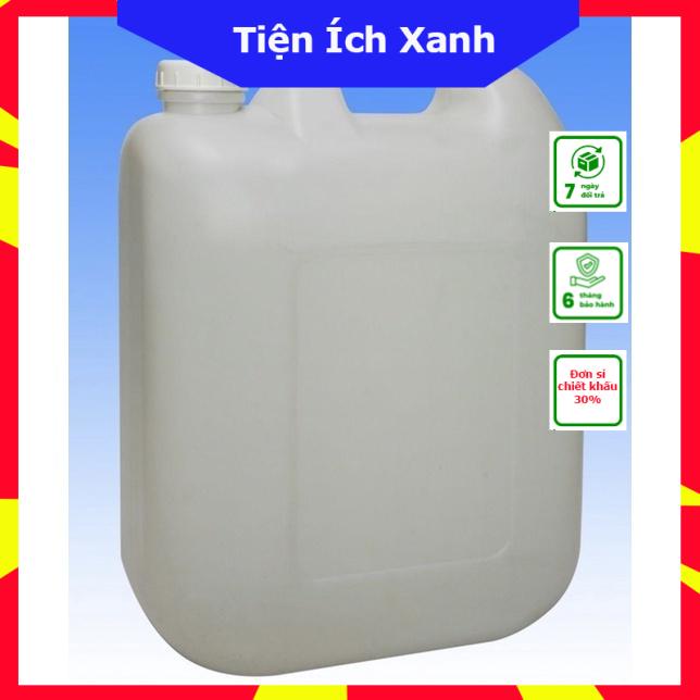 Can nhựa rỗng 10L, nhựa loại tốt, không mùi, dùng đựng nước, chiết rượu - Mới
