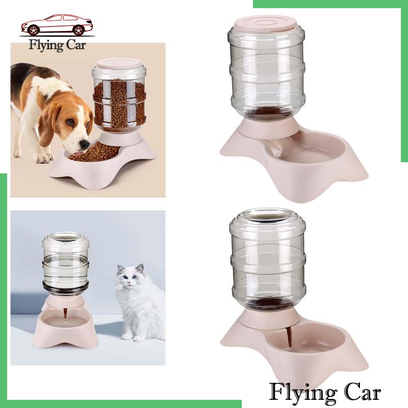 [Lzdjfmy2] Bát Đựng Thức Ăn Cho Thú Cưng Cỡ Nhỏ / Vừa / Lớn 3.8L