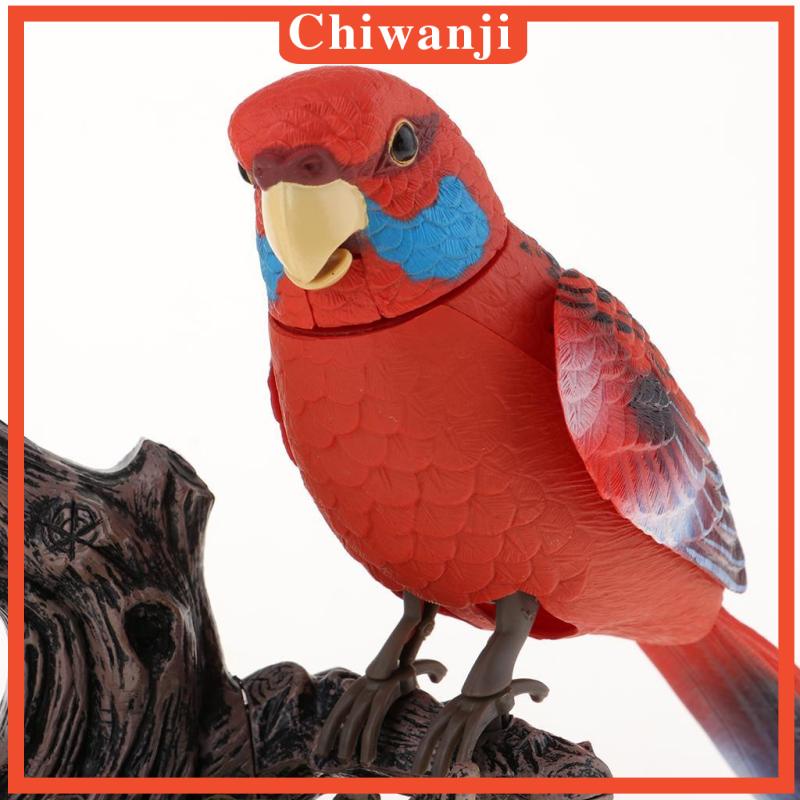 [Chiwanji] Bộ Phận Hát Bằng Giọng Nói Phát Ra Tiếng Kêu Khi Hát Chim Vẹt Với Âm Thanh Thật Và Chuyển Động