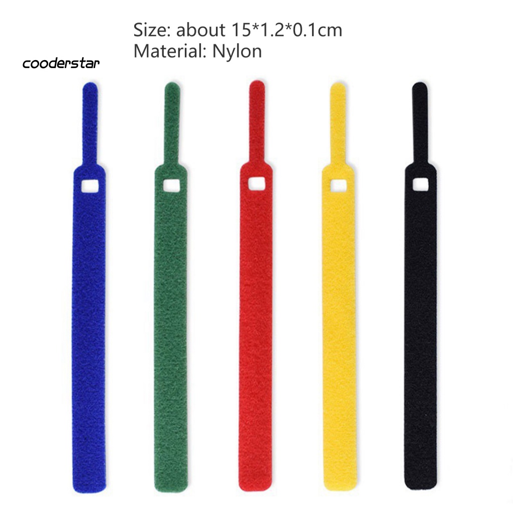 Set 30 / 50 / 100 Dây Quấn Dây Cáp Nylon Màu Sắc Ngẫu Nhiên Tiện Dụng