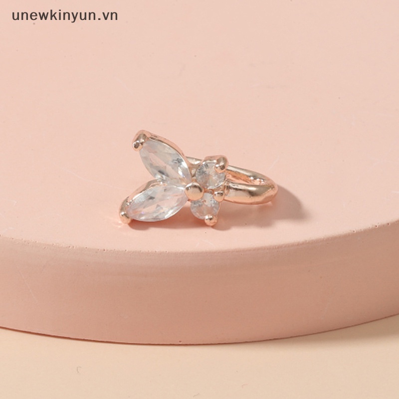 Khuyên Mũi Giả Hình Bướm Thời Trang Cá Tính