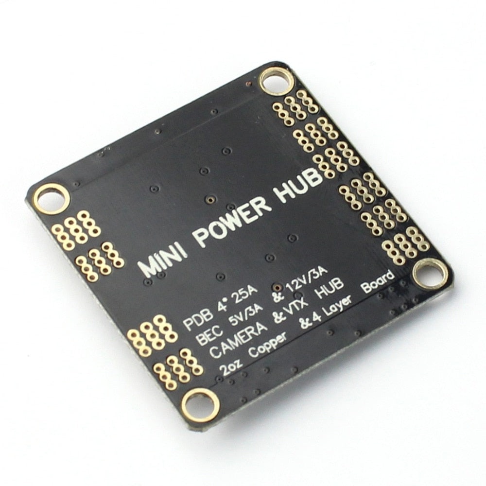 Bảng Phân Phối Nguồn Hub PDB Với BEC 5V & 12V Cho FPV QAV250 ZMR250