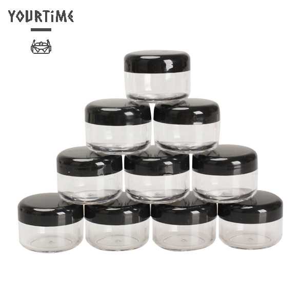 Set 10 Lọ Rỗng Đựng Mỹ Phẩm 5g / ml Tiện Dụng