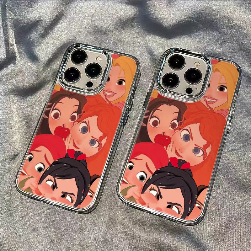 ✅Ốp Điện Thoại Dẻo Họa Tiết Hoạt Hình Kiểu Công Chúa Chống Sốc Cho iPhone12 11 / plusmax87 13 NO38