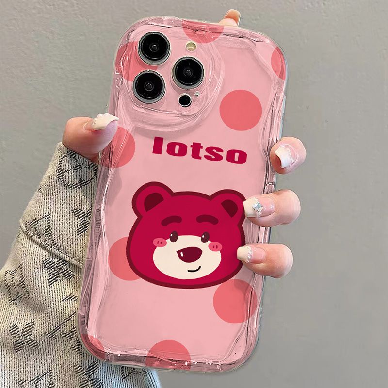 ✅Ốp Điện Thoại Mềm Hình Gấu Cho Iphone 14pro11 7plus13 / 8 12 max P3NU