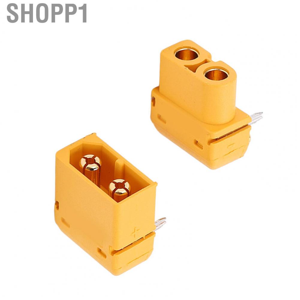 Shopp1 XT60PW Connector Plug  Easy Carry Long Service Life Gold Plated for RC Car Models Aircraft