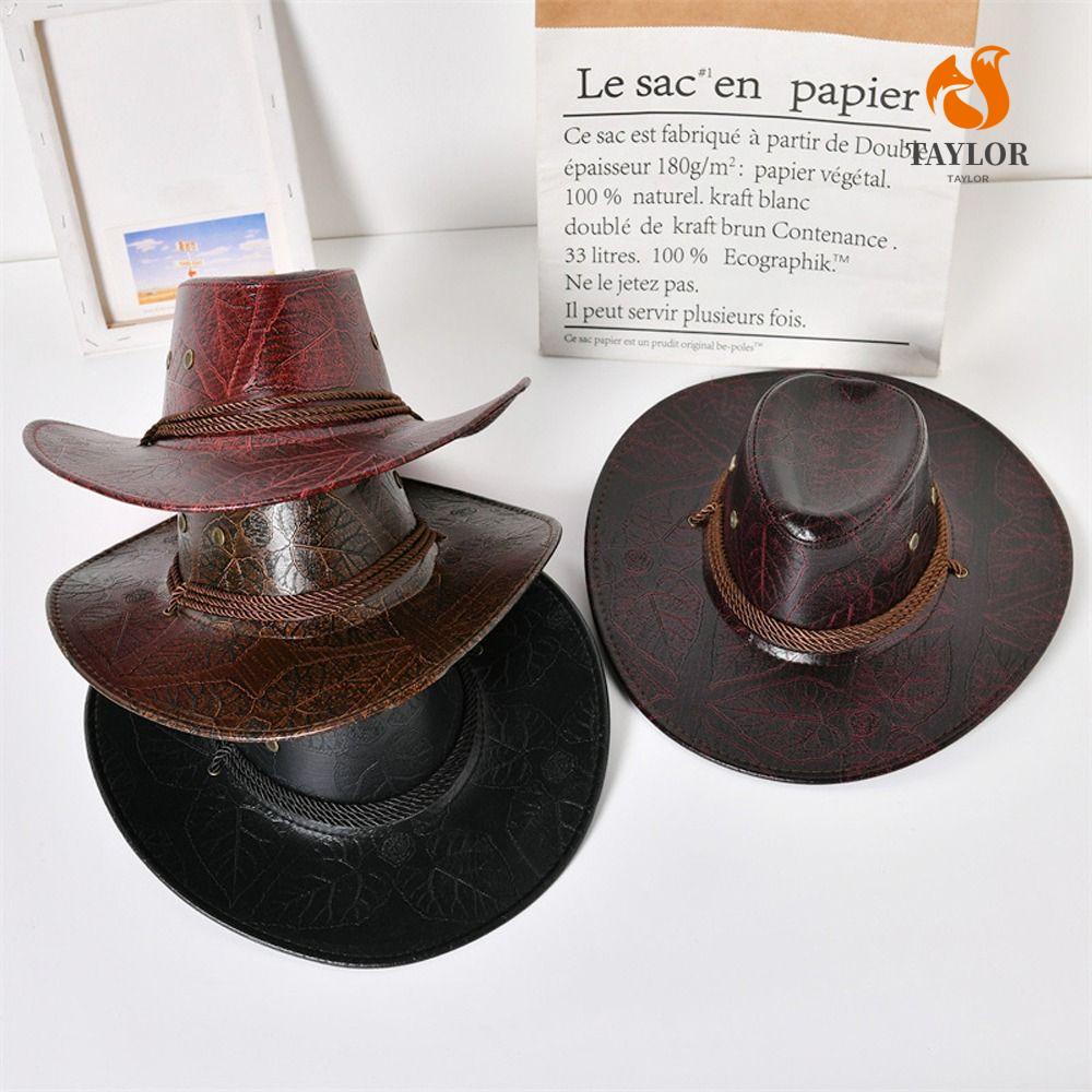 Mũ Cao Bồi Chống Nắng Vành Rộng Phong Cách Cao Bồi Phương Tây TAYLOR1