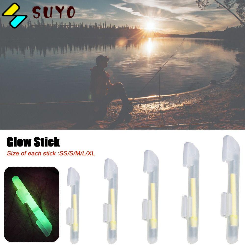 SUYO Bộ 10 Phao Câu Cá Phát Sáng Mới