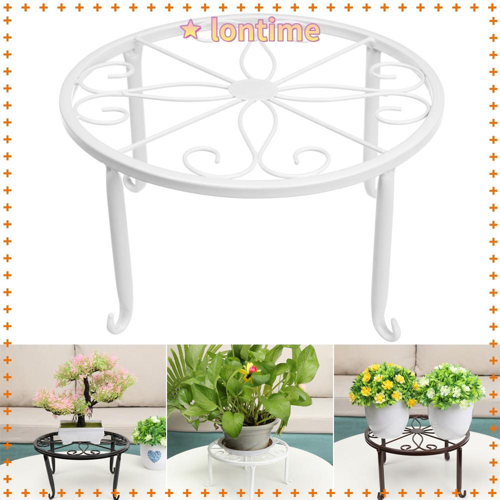 Giá Đỡ Chậu Hoa Bằng Kim Loại Chắc Chắn Dùng Trong Nhà / Ngoài Trời