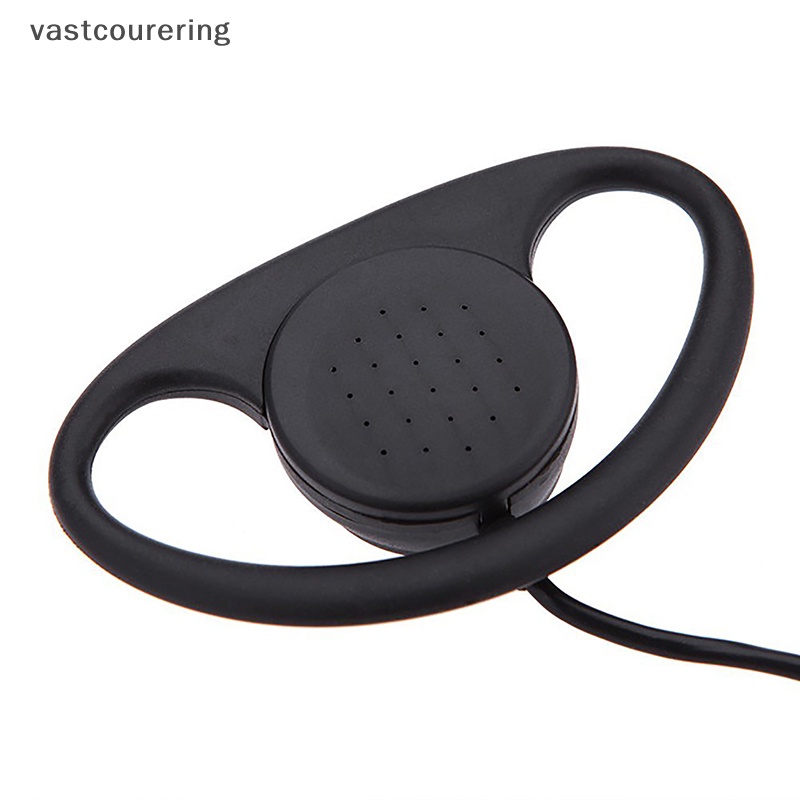 Vast Tai Vòng Chữ D Một Mặt Tương Thích Với Tai Nghe 3.5MM Cho Hệ Thống Điều Hướng Radio Du Lịch