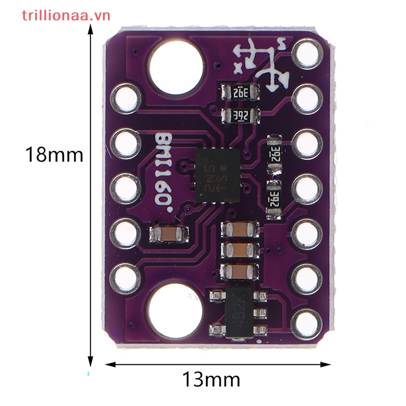 Mô Đun Cảm Biến Đo Tốc Độ BMI160 Trillionaa 6 Dof Chuyên Dụng