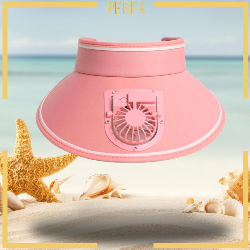 Mũ Chống Nắng Tích Hợp Quạt Tiện Dụng Cho Nam Và Nữ