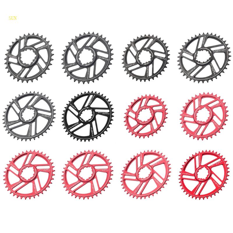 Vòng Xích Xe Đạp Leo Núi 3mm Bằng Hợp Kim Nhôm CNC Màu Đỏ Đen