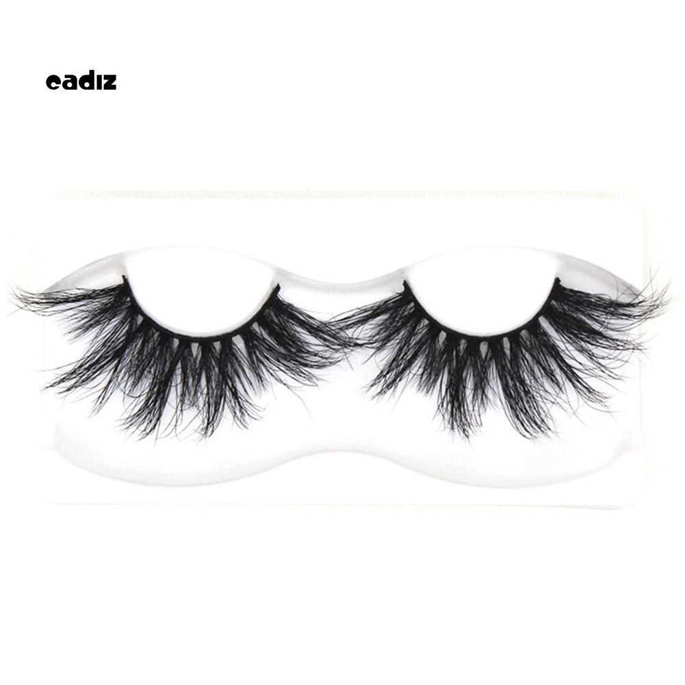 1 Cặp Lông Mi Giả 5D Cong Dày Tự Nhiên