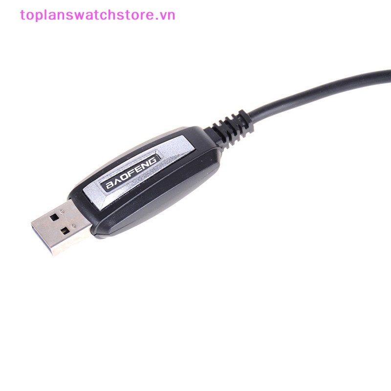 1 Bộ Dây Cáp Lập Trình USB 2Pin Kèm Đĩa Phần Mềm CD Phần Mềm Dành Cho Radio Baofeng UV-5R BF-888S